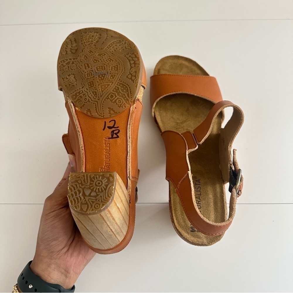 El Naturalista Women's Kuna N5020 High Heel Sandals in Tan Brown sz EU 41/US 10 - Picture 16 of 16